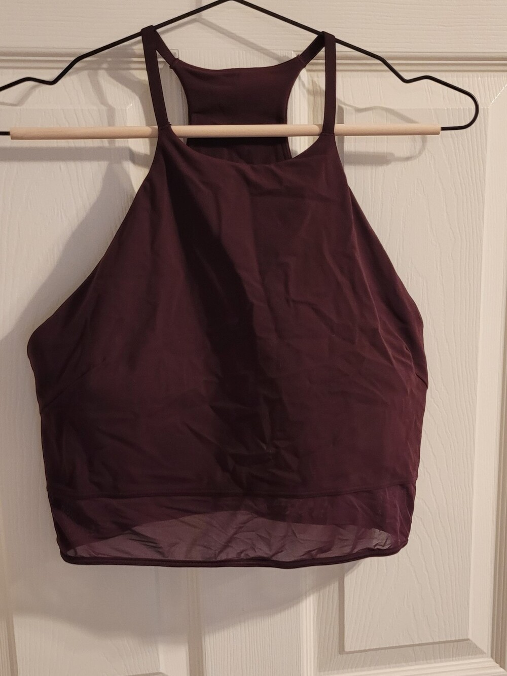 lululemon athletica Plum High-Neck Racerback Bralette